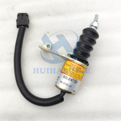 Valvo solenoide di arresto del carburante 12V SA-3742-12 3932017 per Cummins Bosch Deutz