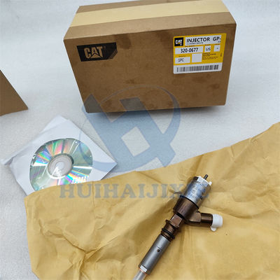 Injecteurs de carburant diesel pour rail commun 3200677 320-0 677 Injecteur de carburant pour chenille 320D 323D Excavateur C6.6 C4.4 Moteur